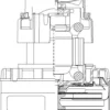 VACUUM MOTOR 36V 600W AMETEK
