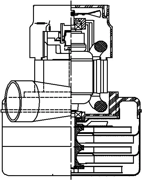 VACUUM MOTOR 240V 1500W AMETEK