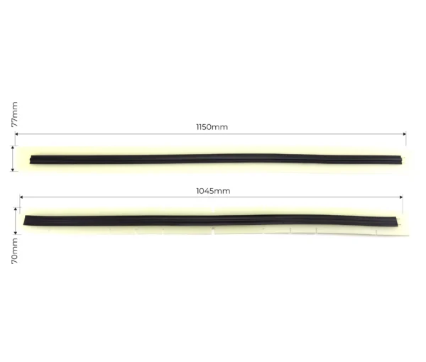 SQUEEGEE RUBBER SET for KARCHER B 150 R + D 90, B150 R + R 90