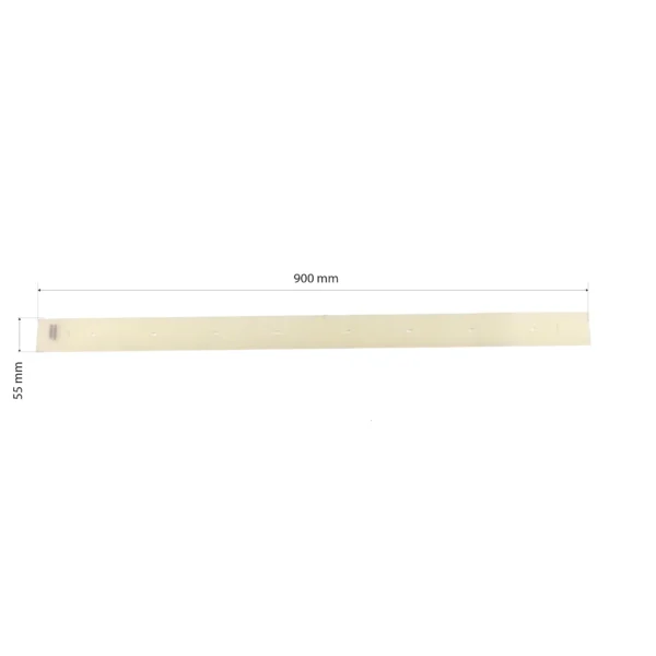 BACK SQUEEGEE RUBBER CT40 B50, CT51 B50, CT51 B55, CT55 B55 PU L=900