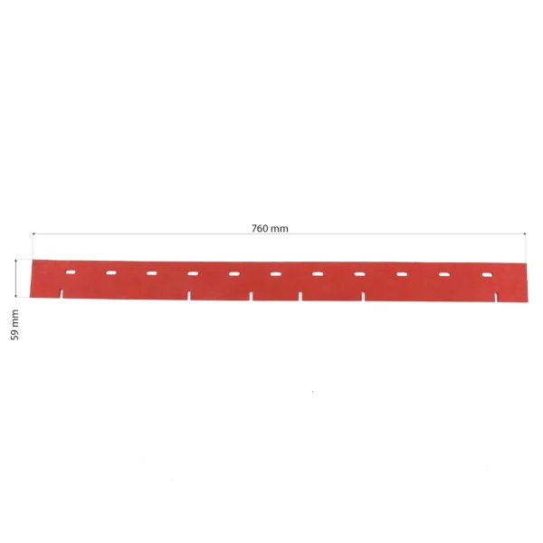 FRONT SQUEEGEE RUBBER VIPER FANG 18C