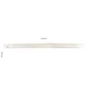 FRONT SQUEEGEE RUBBER FIORENTINI DELUX 50 L=800 MM