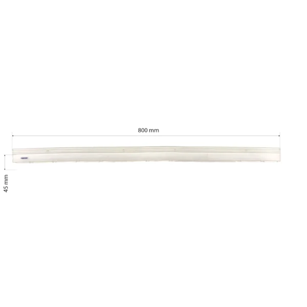 FRONT SQUEEGEE RUBBER FIORENTINI DELUX 50 L=800 MM