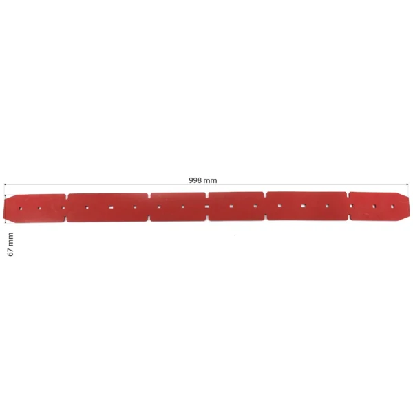 FRONT SQUEEGEE RUBBER KARCHER B 110 R Classic Bp, squeegee 950 MM, L=988 mm PA
