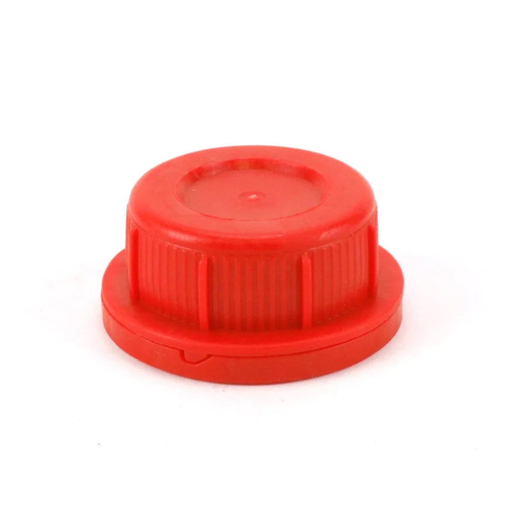 RED ENDFITTING WITH PLUG for dirty water drain hose TASKI SWINGO / AQUAMAT