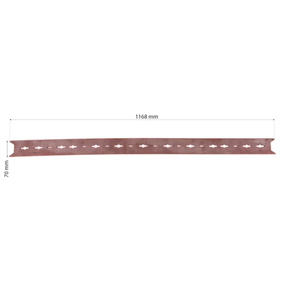 BACK SQUEEGEE RUBBER INNOVA 85-100. MR 85-100