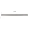 FRONT SQUEEGEE RUBBER GANSOW TITAN 151 BF 87