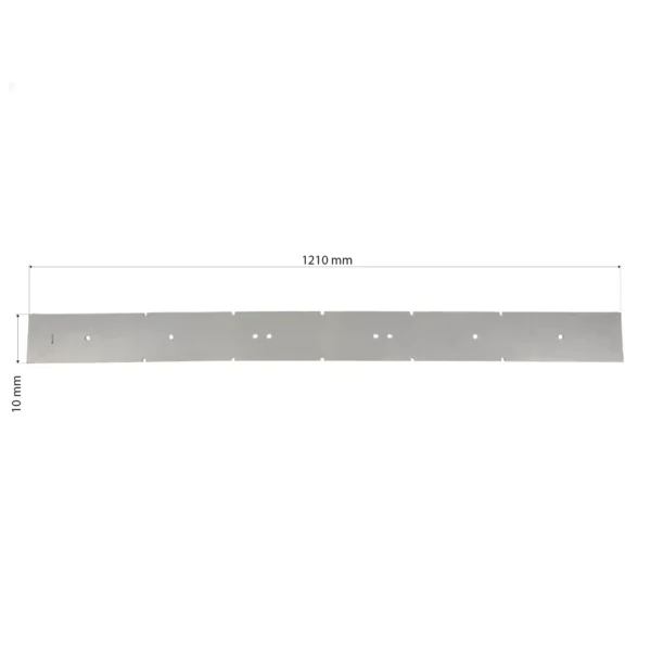 FRONT SQUEEGEE RUBBER GANSOW TITAN 151 BF 87